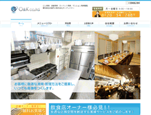 Tablet Screenshot of oandk2887.com